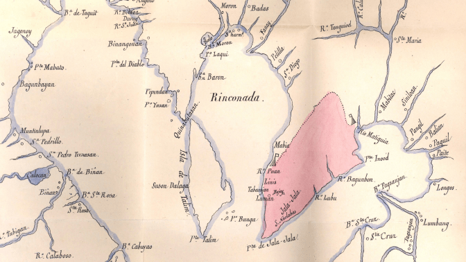Gironiere map